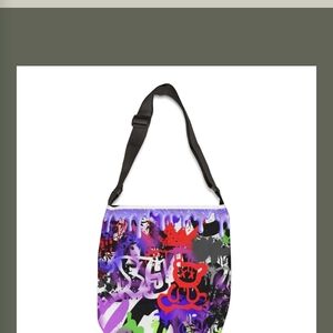 Urban Art Tote Bag with Adjustable Strap